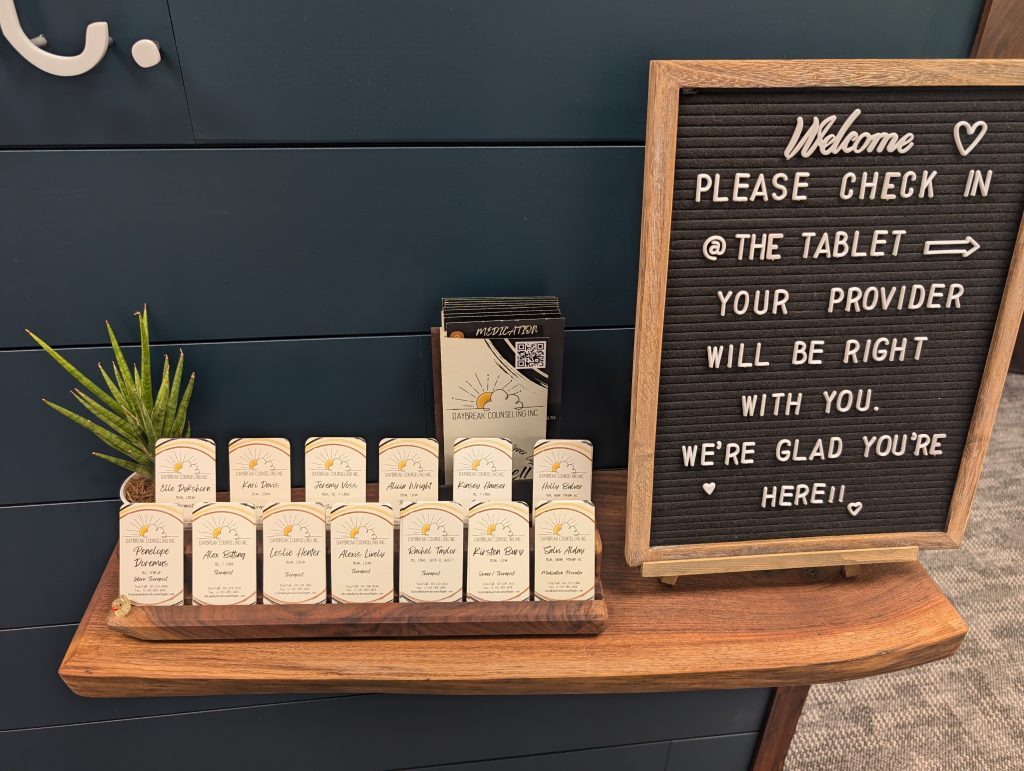 Home Daybreak Counseling Inc Contact Table