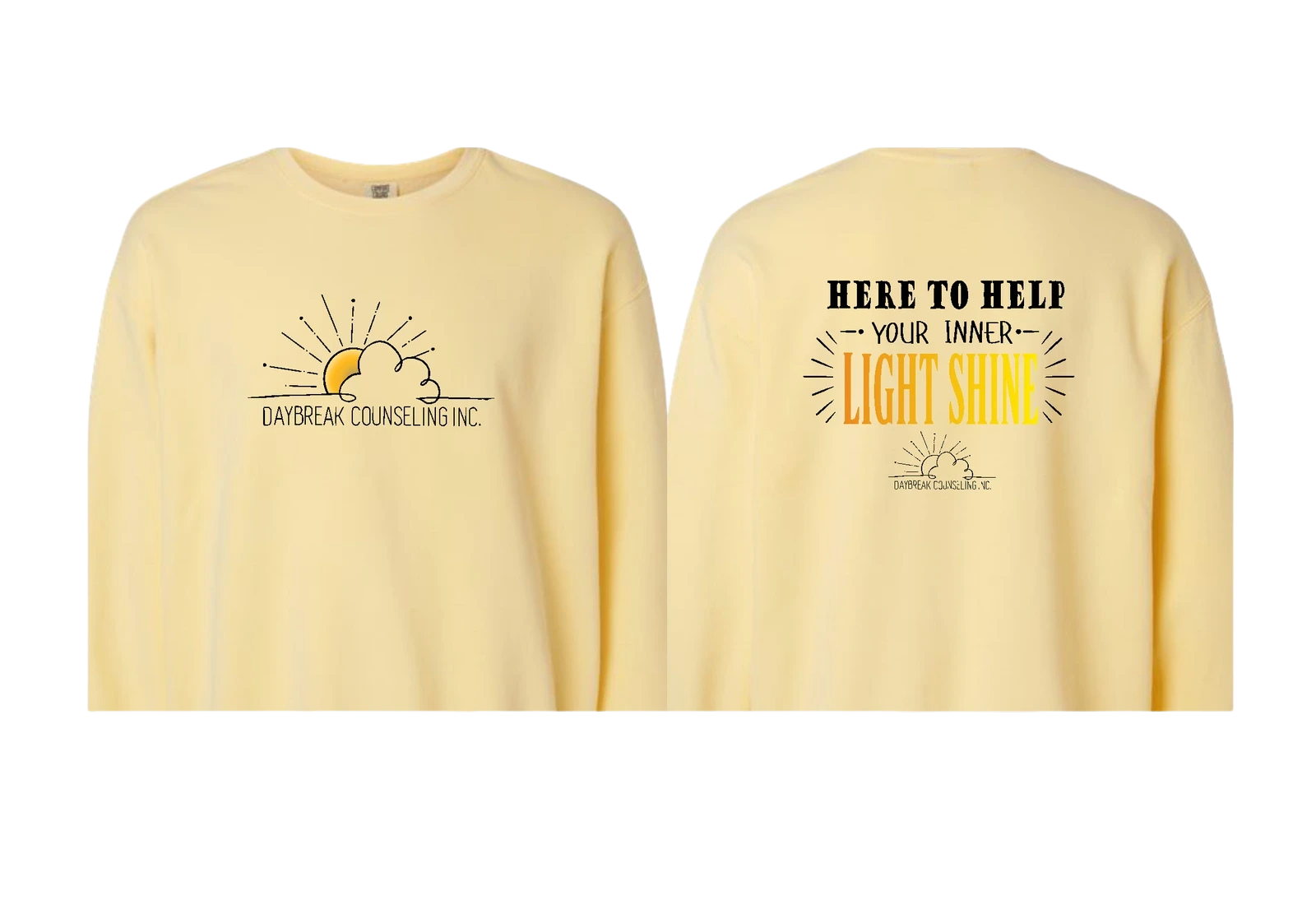 Light Shine DCI Crewneck Butter